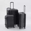 Original Penguin Black Aero Suitcases