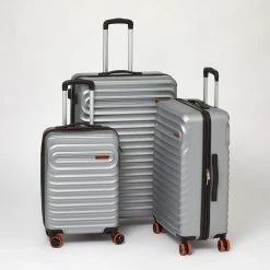 Dockers Light Grey Platform Suitcases