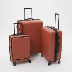 Calpak Brown Malden Hardshell Suitcase