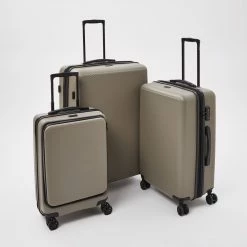 Calpak Grey Malden Hardshell Suitcases