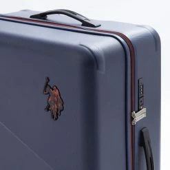 US Polo Assn Medium Navy Willow Suitcase -Cheap Luggage Sales Shop 10178996 large wl 03