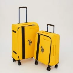 US Polo Assn Yellow Champion Cup Suitcases