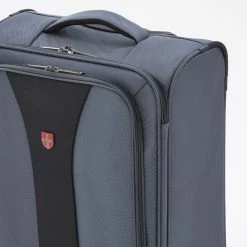 Swizz Design Grey Soft Pinner Suitcases -Cheap Luggage Sales Shop 10181373 large wl 03