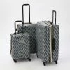 DKNY Black & White Hardshell Suitcases