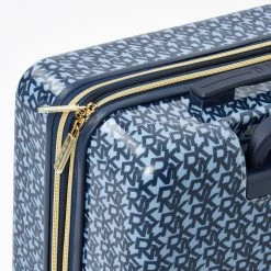 DKNY Blue Branded Hardshell Suitcases -Cheap Luggage Sales Shop 10186004 large wl 03