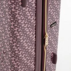 DKNY Aubergine Vintage Hardshell Suitcases -Cheap Luggage Sales Shop 10186056 large wl 03
