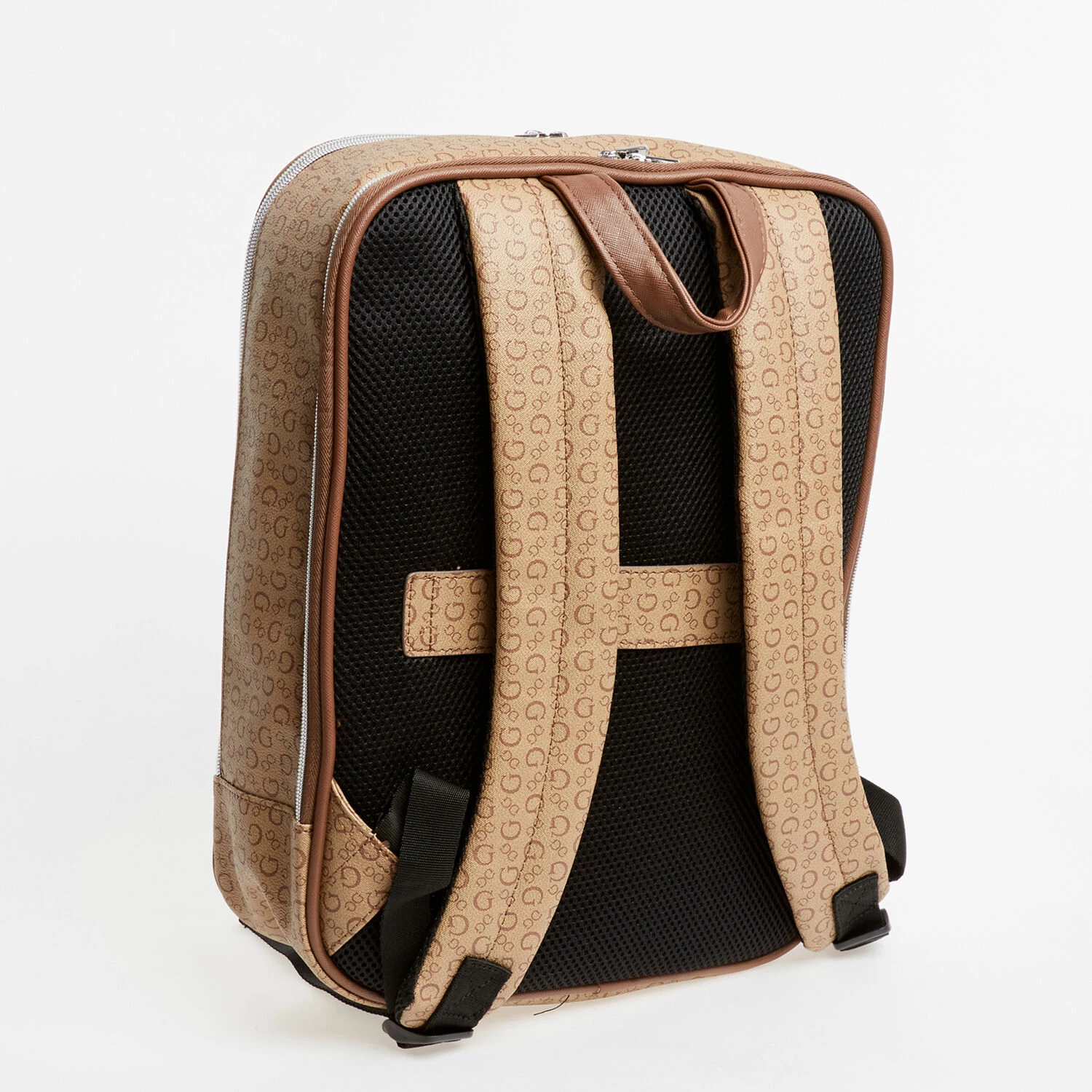 Guess Mocha Fairbault Logo Backpack 2 Guess Mocha Fairbault Logo Backpack - Image 2