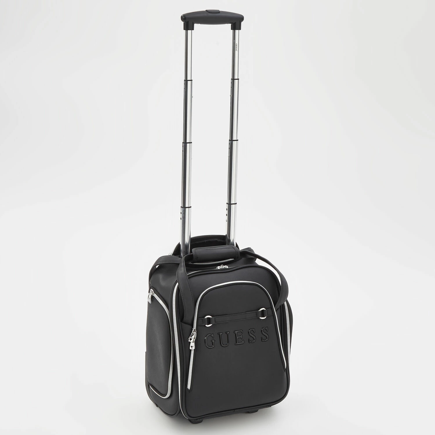 Guess Black Rodney Wheeled Underseat Cabin Bag 1 Guess Black Rodney Wheeled Underseat Cabin Bag