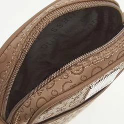 Guess Taupe Embossed Cross Body Bag -Cheap Luggage Sales Shop 10201940 large wl 03