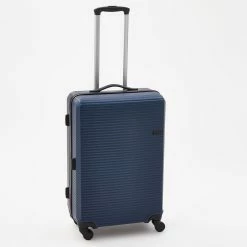 Qube Navy Collinear II Hardshell Suitcase