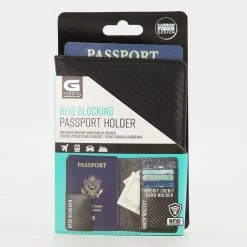 G Force Black Carbon Fibre Passport Holder