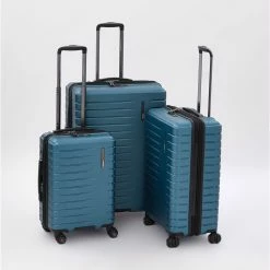 Traveler's Choice Dark Teal Castroville Hardshell Suitcases