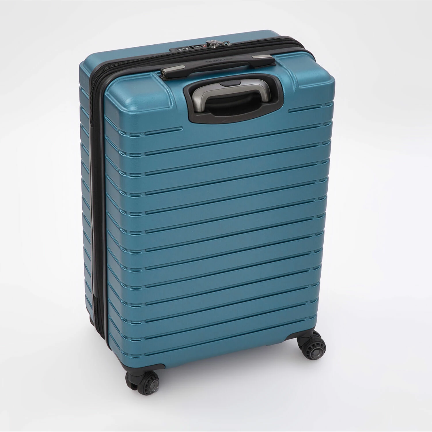 Traveler's Choice Dark Teal Castroville Hardshell Suitcases 2 Traveler's Choice Dark Teal Castroville Hardshell Suitcases - Image 2