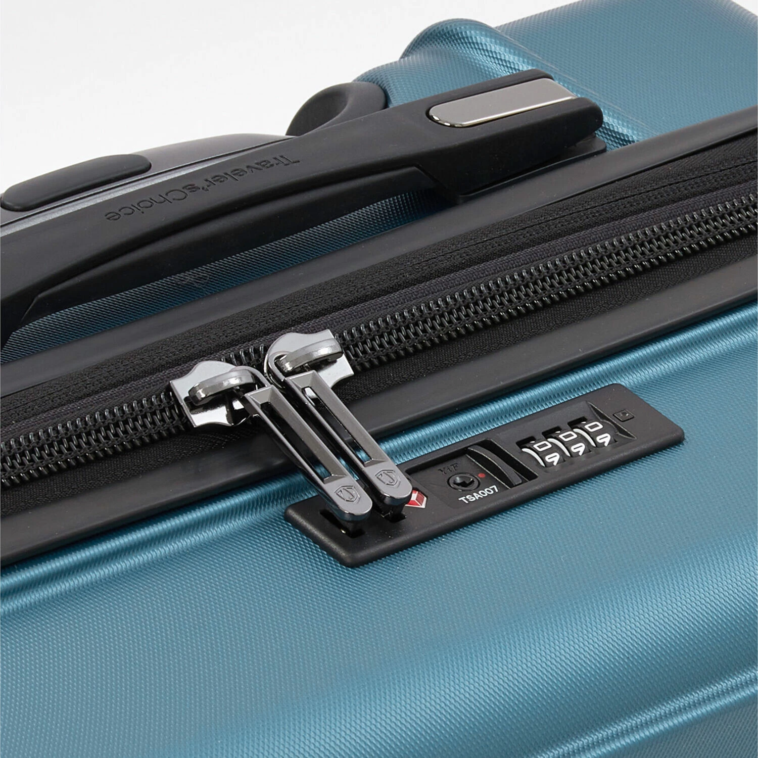 Traveler's Choice Dark Teal Castroville Hardshell Suitcases 3 Traveler's Choice Dark Teal Castroville Hardshell Suitcases - Image 3