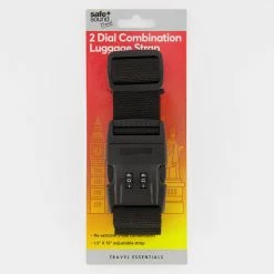 Two Dial Combination Luggage Straps