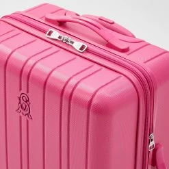 Steve Madden Pink Hardshell Spinner Suitcases -Cheap Luggage Sales Shop 10211333 large wl 03