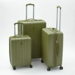 Steve Madden Olive Hardshell Suitcase