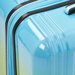 IFly Multicolour Ombre Ribbed Suitcase -Cheap Luggage Sales Shop 10211604 large wl 03