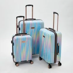 Juicy Couture Pastel Rainbow Frederica Hardshell Suitcases
