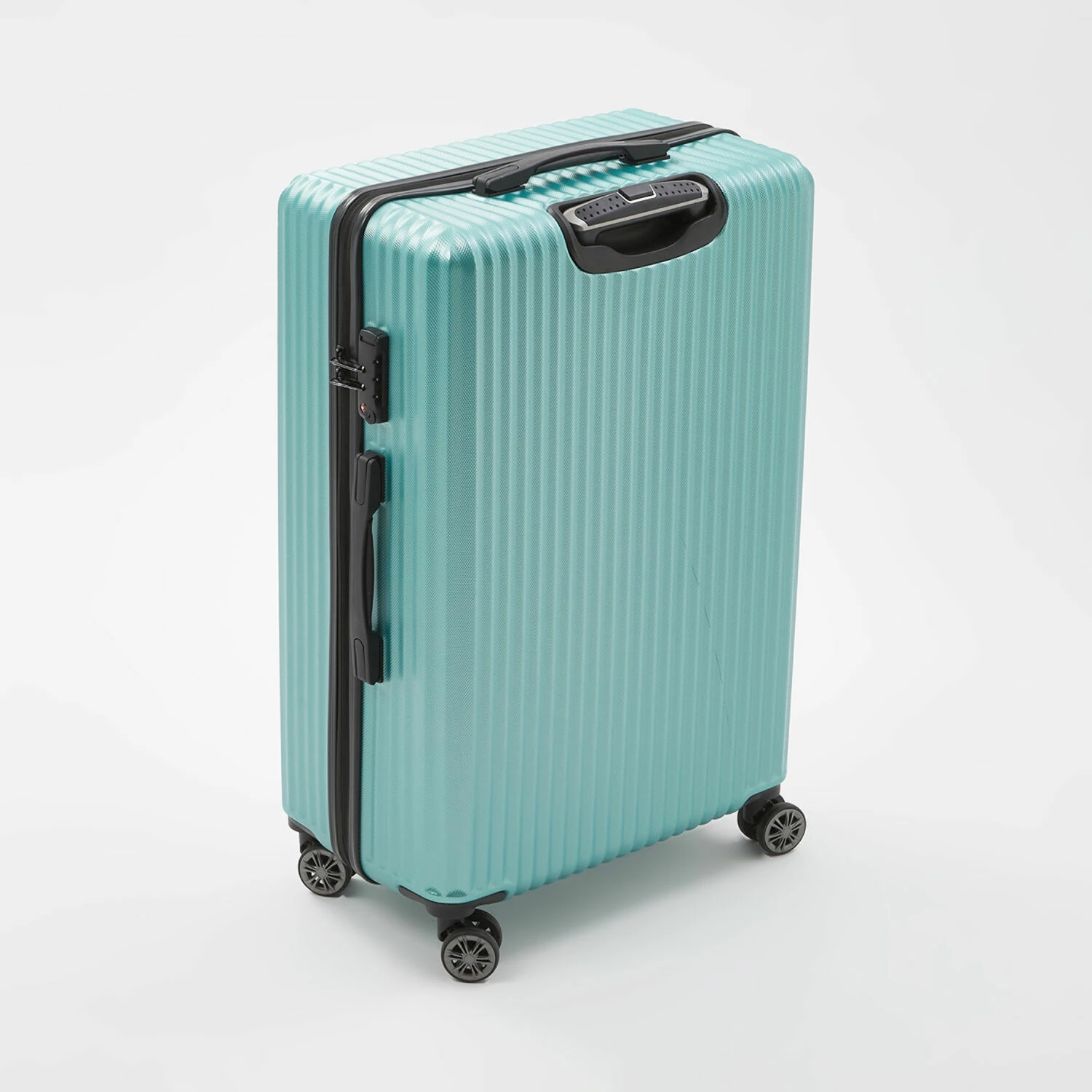 Swiss Brand Large Sea Green Riga 2 Suitcase 2 Swiss Brand Large Sea Green Riga 2 Suitcase - Image 2