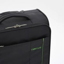 Carrylite Black Breeze Softshell Suitcase -Cheap Luggage Sales Shop 10214550 large wl 03