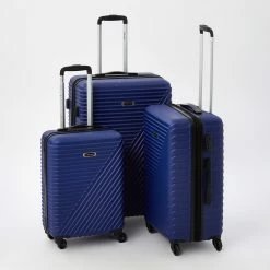 Cavalet Royal Blue Viby Hardshell Suitcases