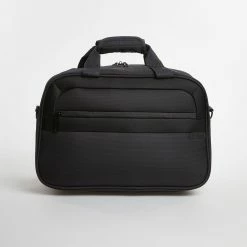 Qubed Black Torus Soft Suitcases