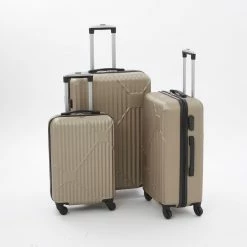 Princess Traveller Champagne Tone Connect Hardshell Suitcases