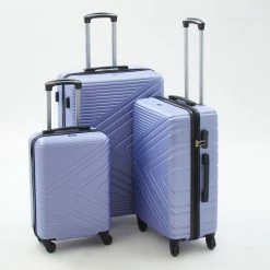 Princess Traveller Lilac Arrow Suitcases