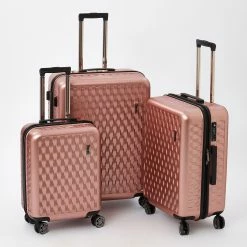 Rock Rose Gold Allure Hardshell Suitcases
