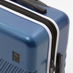 Original Penguin Metallic Blue Pinor Hardshell Suitcases -Cheap Luggage Sales Shop 10219057 large wl 03