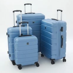 Bon Gout Blue Tokyo Suitcases