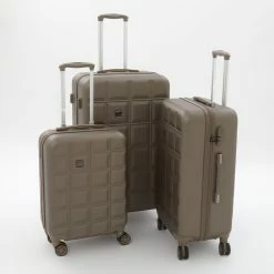 Bon Gout Brown Singapore Hardshell Suitcases