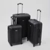 Gino Ferrari Black Volar Hardshell Suitcases