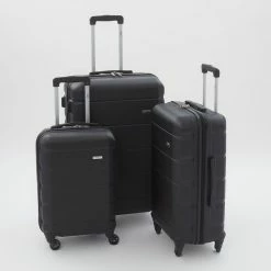 A2B Black Leeds Hardshell Suitcases