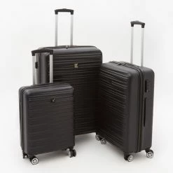 Modo By Roncato Black Houston Hardshell Suitcases
