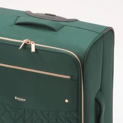 Dune Forest Green Tianna Softshell Suitcases -Cheap Luggage Sales Shop 10222953 large wl 03