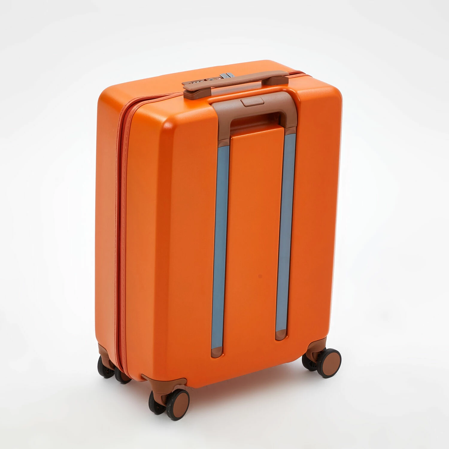 Brics Small Orange Hardshell Suitcase 55cm 2 Brics Small Orange Hardshell Suitcase 55cm - Image 2