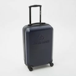 Roberto Cavalli Navy Hardshell Suitcase