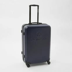 Roberto Cavalli Navy Hardshell Suitcase