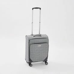 London Fog Small Grey Newbury Suitcase