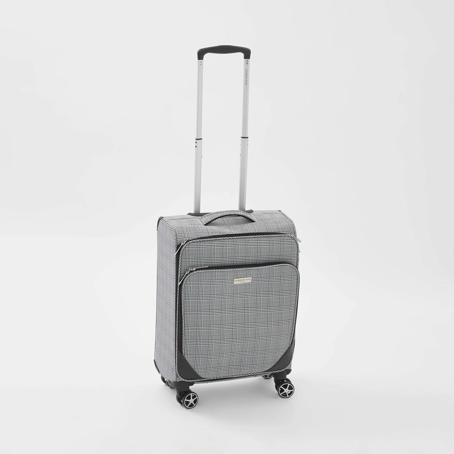 London Fog Small Grey Newbury Suitcase 1 London Fog Small Grey Newbury Suitcase