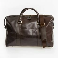Ashwood Brown Leather Carrington Bag