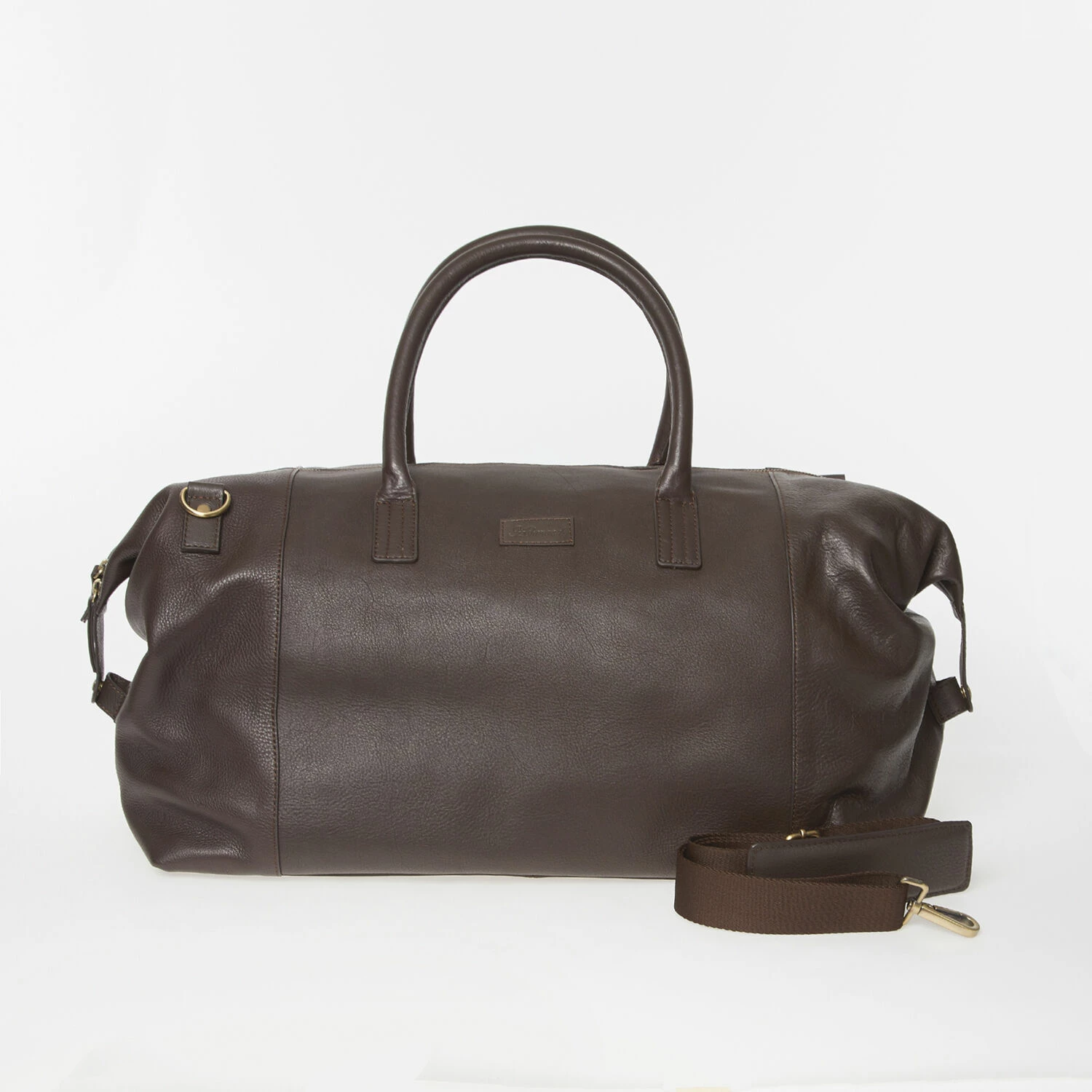 Ashwood Coffee Brown Leather Weekend Bag 1 Ashwood Coffee Brown Leather Weekend Bag