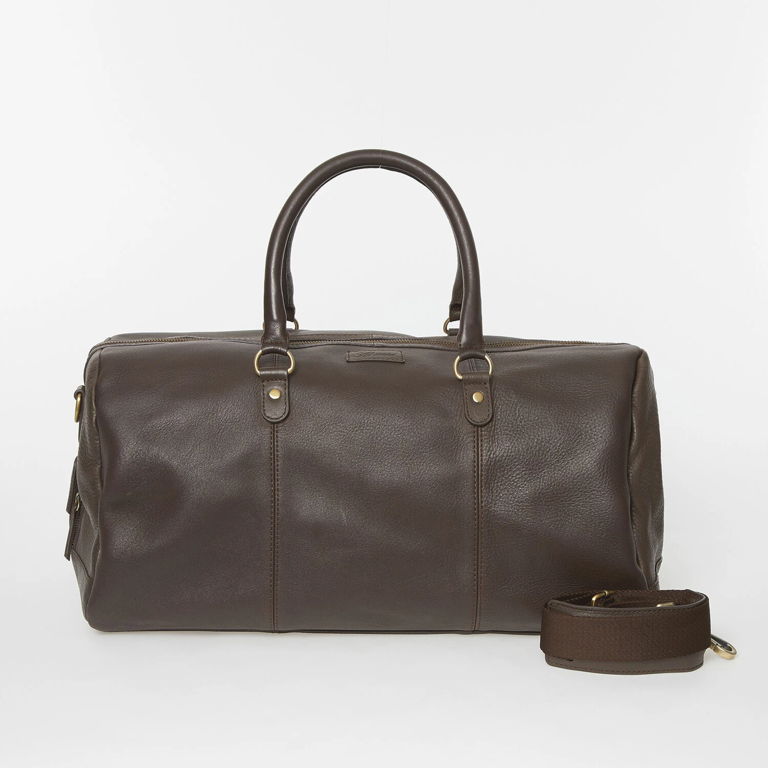Ashwood Coffee Brown Leather Weekend Bag 1 Ashwood Coffee Brown Leather Weekend Bag