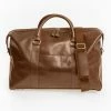 Ashwood Brown Leather Weekend Bag