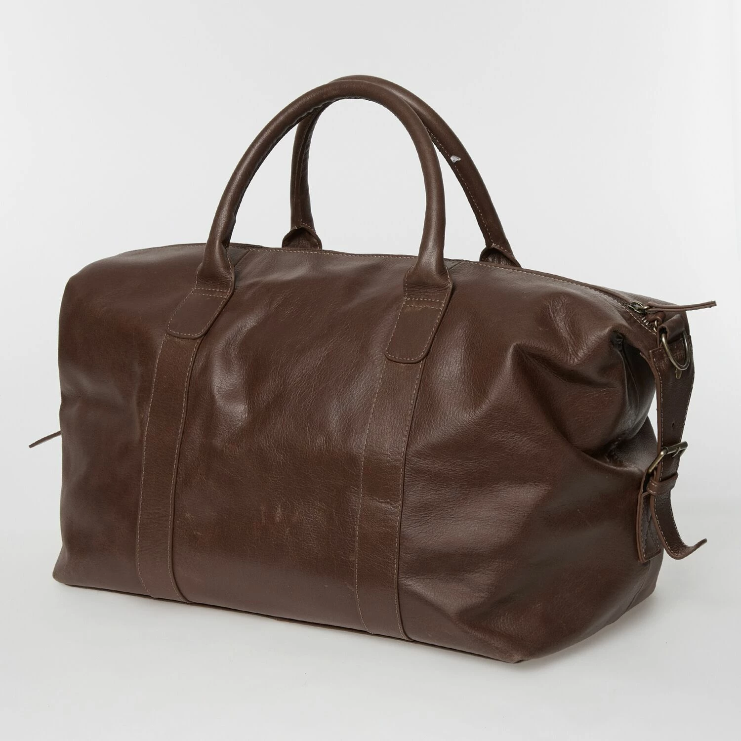 Ashwood Brown Leather Weekend Grab Bag 2 Ashwood Brown Leather Weekend Grab Bag - Image 2