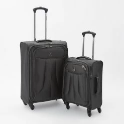 Travelpro Dark Grey Anthem Softshell Suitcases