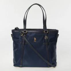 US Polo Assn Navy Tote Bag