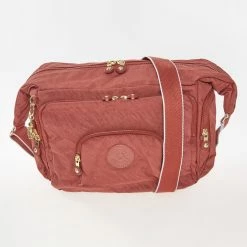 Kipling Old Rose Europa Cross Body Satchel